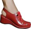 Aris Allen Red Wedge Heel